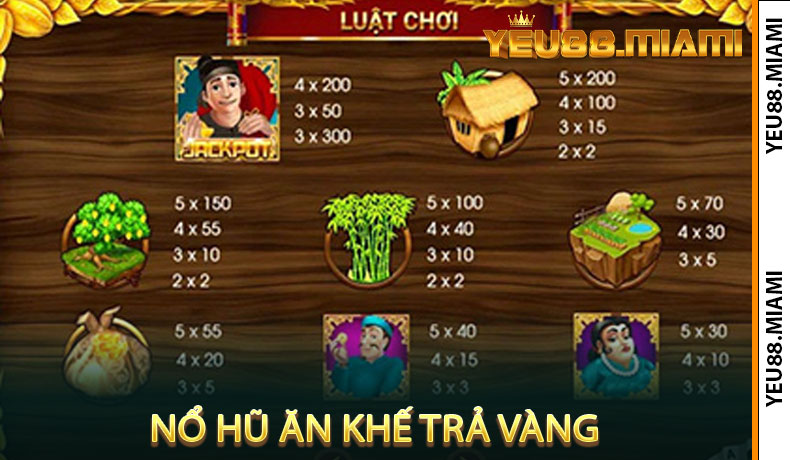 Nổ Hũ Ăn Khế Trả Vàng